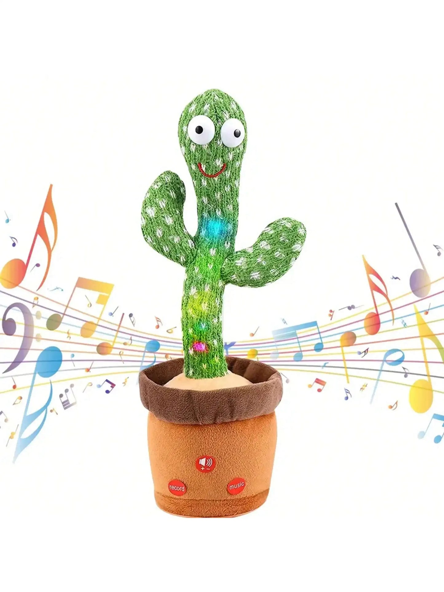 Interactive Dancing Cactus Toy for Kids | Singing, Talking & Voice Repeating