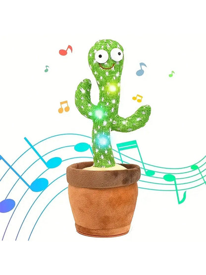Interactive Dancing Cactus Toy for Kids | Singing, Talking & Voice Repeating