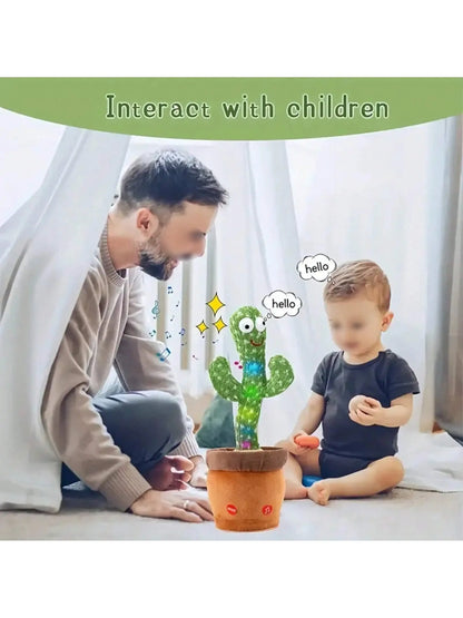 Interactive Dancing Cactus Toy for Kids | Singing, Talking & Voice Repeating